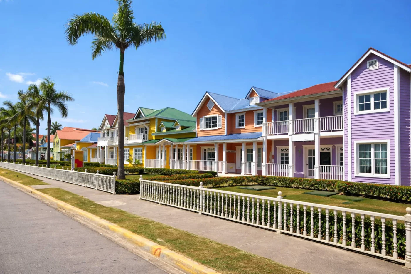 Casas de colores en Samaná