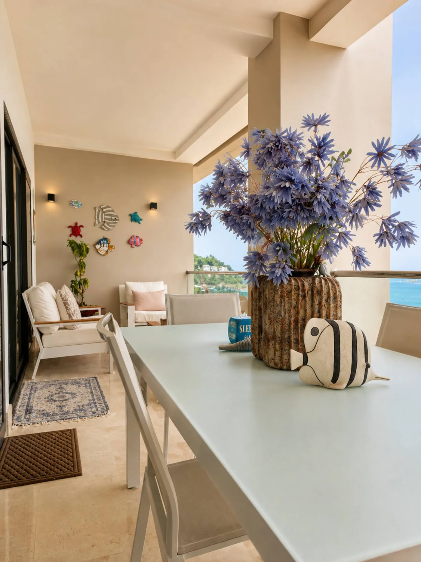 Comedor junto a la terraza